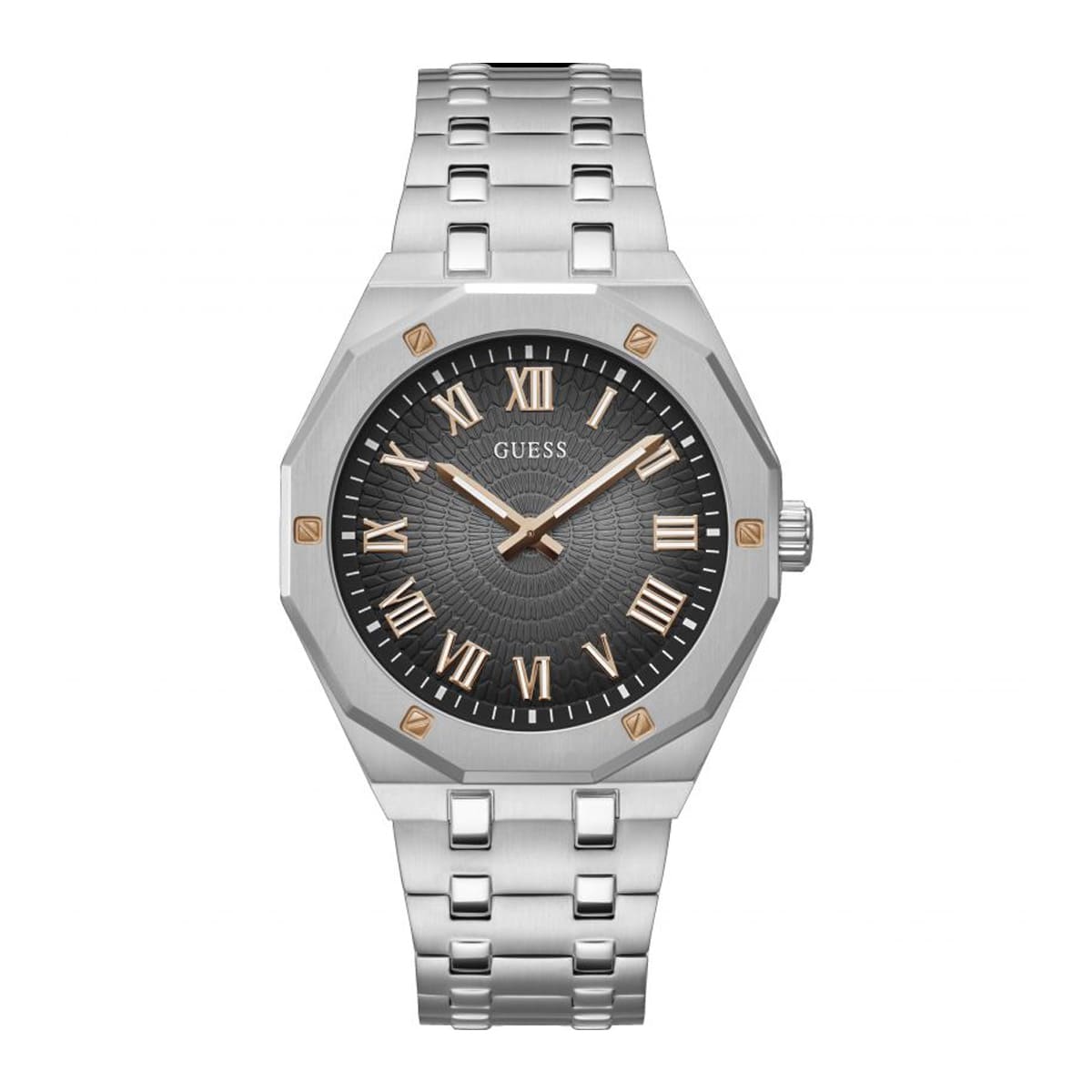 MONTRE GUESS ASSET HOMME ACIER